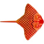 HGL 3D Printed Stingray Fidget Toy – Articulated Sensory Sea Creature 1 Col 31.SV22527 5021813225270