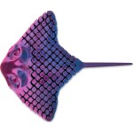 HGL 3D Printed Stingray Fidget Toy – Articulated Sensory Sea Creature 1 Col 31.SV22527 5021813225270