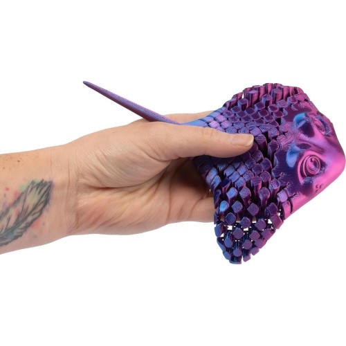 HGL 3D Printed Stingray Fidget Toy – Articulated Sensory Sea Creature 1 Col 31.SV22527 5021813225270