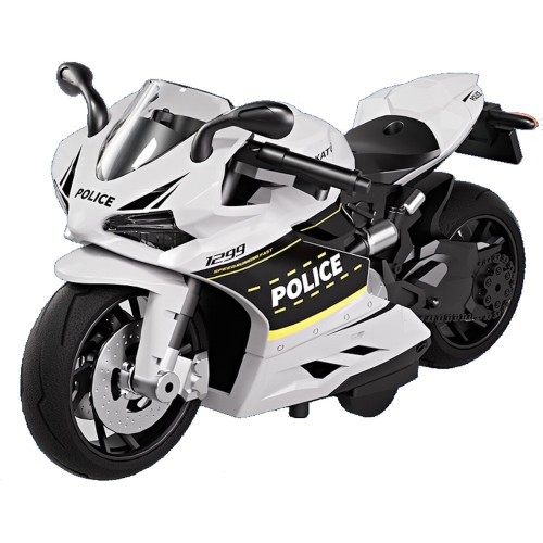 Toys-shop Choice Friction Μοτοσυκλέτα Αστυνομίας Με Φως Και Ήχο JA136115 6990526361157