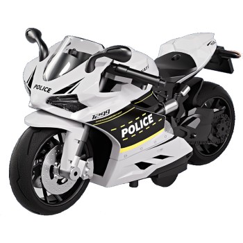 Toys-shop Choice Friction Μοτοσυκλέτα Αστυνομίας Με Φως Και Ήχο JA136115 6990526361157