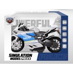 Toys-shop Choice Friction Power Police Motorcycle With Light And Music JA136115 6990526361157