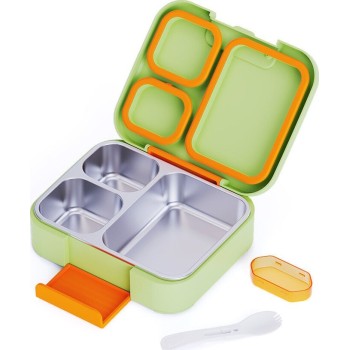 Estia Children's Lunch Box Save the Aegean 950ml With 3 Stainless Detachable Pouches Dino Explorer 01-44312 5207158044312