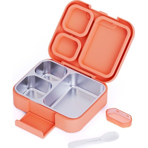 Estia Children's Lunch Box Save the Aegean 950ml With 3 Stainless Detachable Cases Candy Sky 01-44305 5207158044305