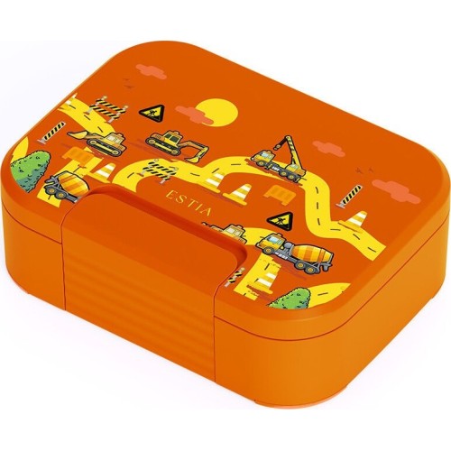 Estia Children's Lunch Box Save THE Aegean 750ml With Double Detachable Anoxid.the BIG Build Case 01-44114 5207158044114