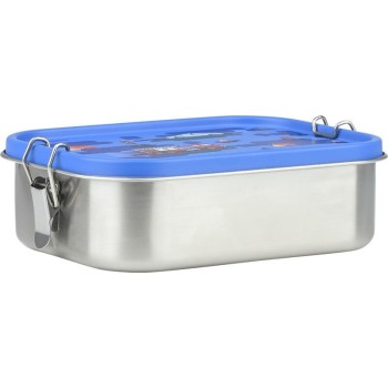 Estia Food Container Stainless Steel With Divider 1200ml City Heroes 01-43582 5207158043582