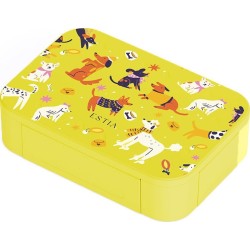 Estia Children's Food Container Save the Aegean 900ml With 2 Detachable Cases Pet Party 01-43964 5207158043964
