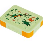 Estia Children's Food Container Save the Aegean 1330ml With 5 Dino Explorer Pouches 01-43902 5207158043902