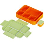 Estia Children's Food Container Save the Aegean 1330ml With 5 Dino Explorer Pouches 01-43902 5207158043902