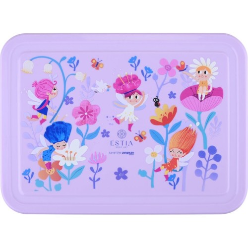 Estia Children's Food Container Save the Aegean 1330ml With 5 Fairy Tales Pouches 01-34290 5207158034290