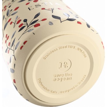 Estia Thermos Pulse Save the Aegean 500ml Bloom Beige 01-42462 5207158042462