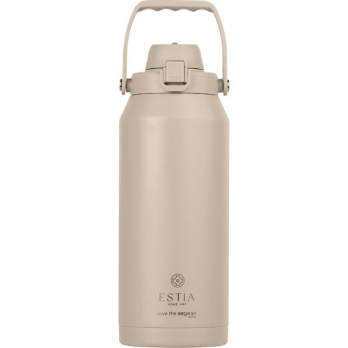 Estia Thermos Lift Bottle Save the Aegean 1.8lt Dune 01-41434 5207158041434