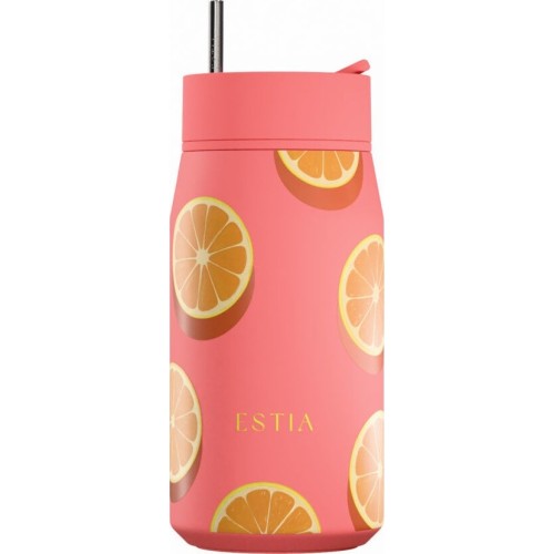 Estia Thermos Lens Save the Aegean 360ml Orange Pop 01-43056 5207158043056