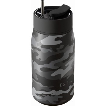Estia Θερμος Lens Save the Aegean 360ml Dark Camo 01-47887 5207158047887