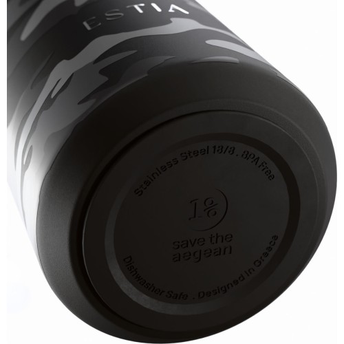 Estia Θερμος Lens Save the Aegean 360ml Dark Camo 01-47887 5207158047887