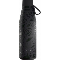Estia Thermos Flow Save the Aegean 500ml Noir Echo 01-42059 5207158042059