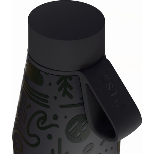 Estia Thermos Flow Save the Aegean 500ml Noir Echo 01-42059 5207158042059