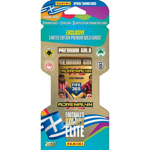 Fifa 365 2027 Adrenalyn XL Κάρτες Panini Gold Blister PA.GB.FI.227 8051708040906