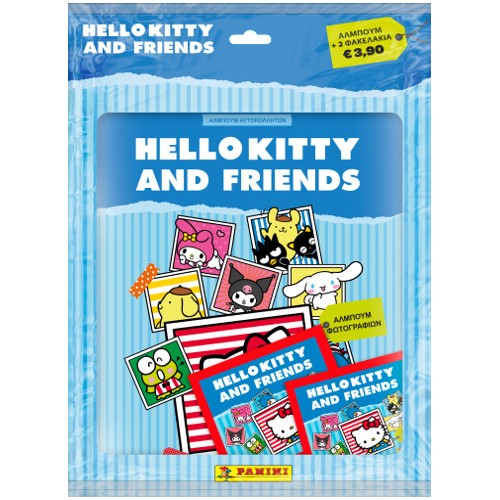 Hello Kitty Stickers Αυτοκόλλητα Panini Starter Pack PA.AL.HK.026 8051708037753