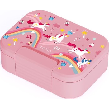 Estia Children's Lunch Box Save the Aegean 750ml With Double Detachable Case Rainbow Dreams 01-44053 5207158044053