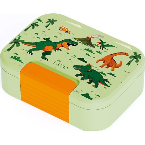 Estia Children's Lunch Box Save the Aegean 750ml With Double Detachable Dino Explorer Pouch 01-44008 5207158044008