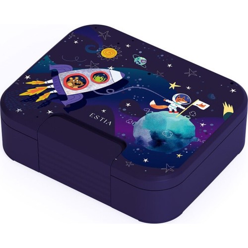 Estia Children's Lunch box Save the Aegean 950ml With 3 Stainless Removable Cases Solar Jump 01-44350 5207158044350