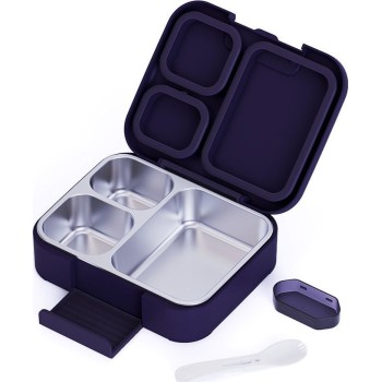Estia Children's Lunch box Save the Aegean 950ml With 3 Stainless Removable Cases Solar Jump 01-44350 5207158044350