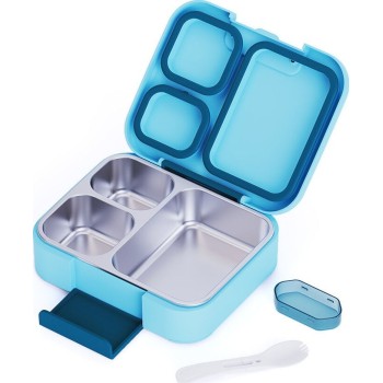 Estia Children's Lunch Box Save the Aegean 950ml With 3 Stainless Detachable Cases Ocean Play 01-44374 5207158044374