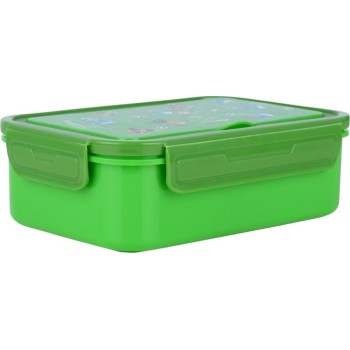 Estia Children's Food Container Save the Aegean 1400ml With 3 Jungle Kick Pouches 01-33637 5207158033637