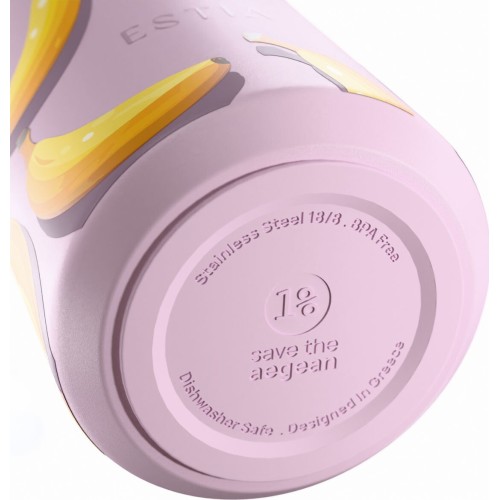 Estia Θερμος Lens Save the Aegean 360ml Banana Mood 01-43063 5207158043063