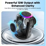 Ηχείο Tribit Stormbox Mini+ BTS33 Bluetooth IPX7 12W Black E33-2592N-04 | Toys-shop.gr