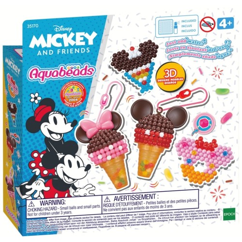 Epoch Aquabeads Mickey & Minnie 3D Ice Craft Set 35170 5054131351703