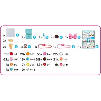Epoch Aquabeads Σετ Κατασκευής 3D Παγωτού Μικύ & Μίνι 35170 | Toys-shop.gr