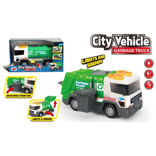 Toys-shop Choice Friction Απορριματοφόρο Με Φως Και Ήχο JA132715 6990526327153