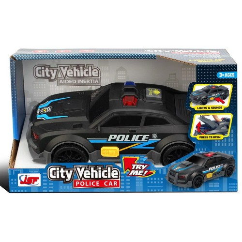 Toys-shop Choice Friction Power Police Car With Light And Sound JA132716 6990526327160