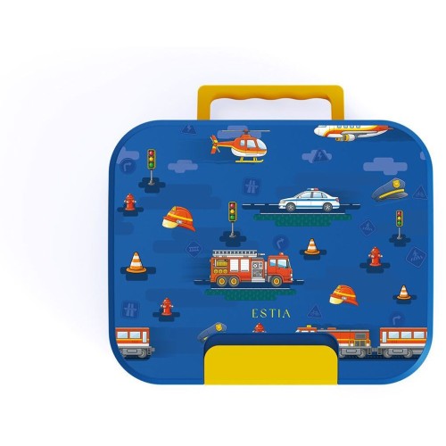 Estia Kids' Lunch Box 1040Ml | City Heroes  | Toys-shop.gr