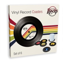 Winkee Rock Vinyl Record Coasters 17651 | Toys-shop.gr