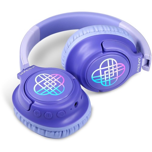 otl technologies kpop demon hunters OTL K-Pop Demon Hunters Wireless Kids Headphones With LED Light (Huntrix)  | Toys-shop.gr