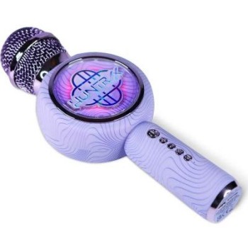 otl technologies kpop demon hunters OTL K-Pop Demon Hunters Wireless Bluetooth Karaoke Microphone With LED Light & Speaker  | To