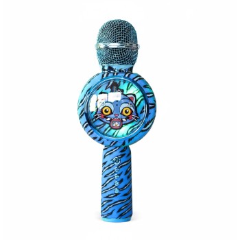 otl technologies kpop demon hunters OTL K-Pop Demon Hunters Derpy Wireless Bluetooth Karaoke Microphone With LED Light & Speaker
