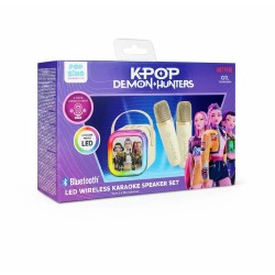 otl technologies kpop demon hunters OTL K-Pop Demon Hunters Popsing Wireless Karaoke Speaker With 2 Microphones  | Toys-shop.gr