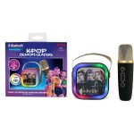 otl technologies kpop demon hunters Ασύρματο Ηχείο Καραόκε OTL K-Pop Demon Hunters Popsing Με 1 Μικρόφωνο & LED Φωτισμό (Μαύρο) 