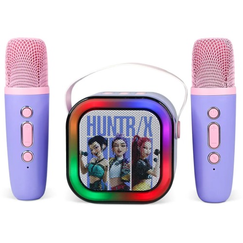 otl technologies kpop demon hunters OTL K-Pop Demon Hunters Karaoke Speaker With Microphone Wireless Purple  | Toys-shop.gr
