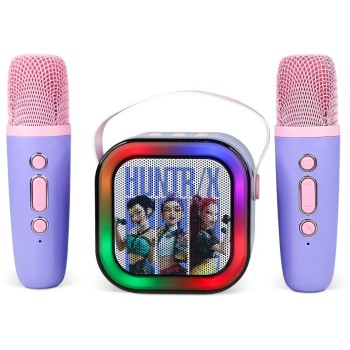 otl technologies kpop demon hunters OTL K-Pop Demon Hunters Karaoke Speaker With Microphone Wireless Purple  | Toys-shop.gr