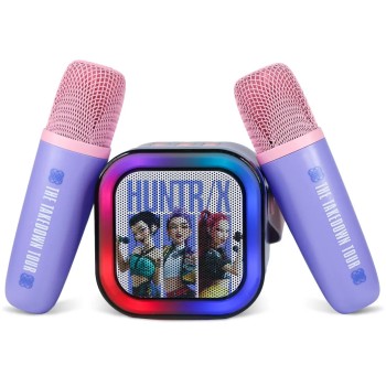 otl technologies kpop demon hunters OTL K-Pop Demon Hunters Karaoke Speaker With Microphone Wireless Purple  | Toys-shop.gr