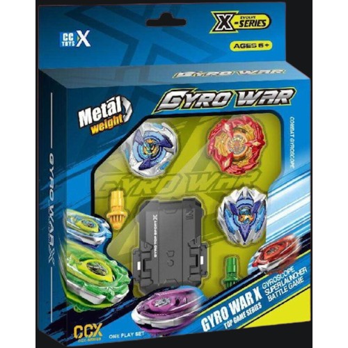 Toys-shop Choice Σετ Με Σβούρες Gyro War X Battle JK199113 6990526991132