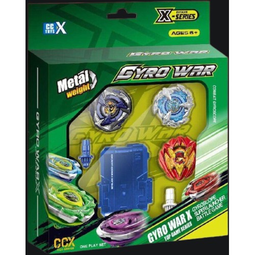 Toys-shop Choice Gyro War X Battle Spinning Top Set JK199113 6990526991132