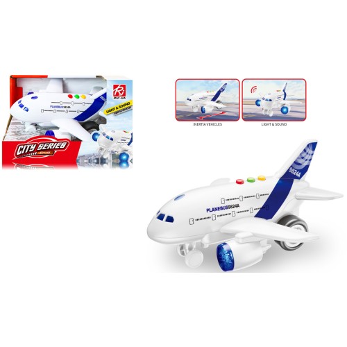 Toys-shop Choice Friction Αεροπλάνο Με Φως Και Ήχο JA131001 6990526310018