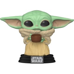 Φιγούρα Βινυλίου Funko Pop! Star Wars: Mandalorian - The Child With Cup N.378 Bobble-Head Vinyl Figure 49933 889698499330