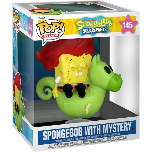 Funko Pop! Rides Deluxe: Spongebob Squarepants - Spongebob With Mystery N.145 Vinyl Figure 90366 889698903660